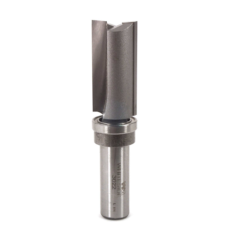 Bearing Template Router Bit - Shank:1/2" - Diameter:3/4" - Cutting Length:1-1/2"